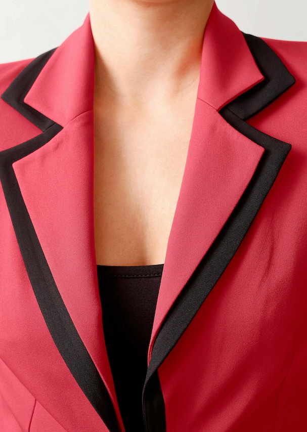 Blazer mit detaillierten Doppelungen 4