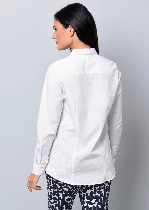 Bluse mit Hemdblusenkragen 4