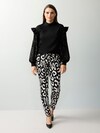Bluse in angesagtem Materialmix thumbnail 2