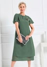 Robe élégante en voile, avec broche thumbnail 7