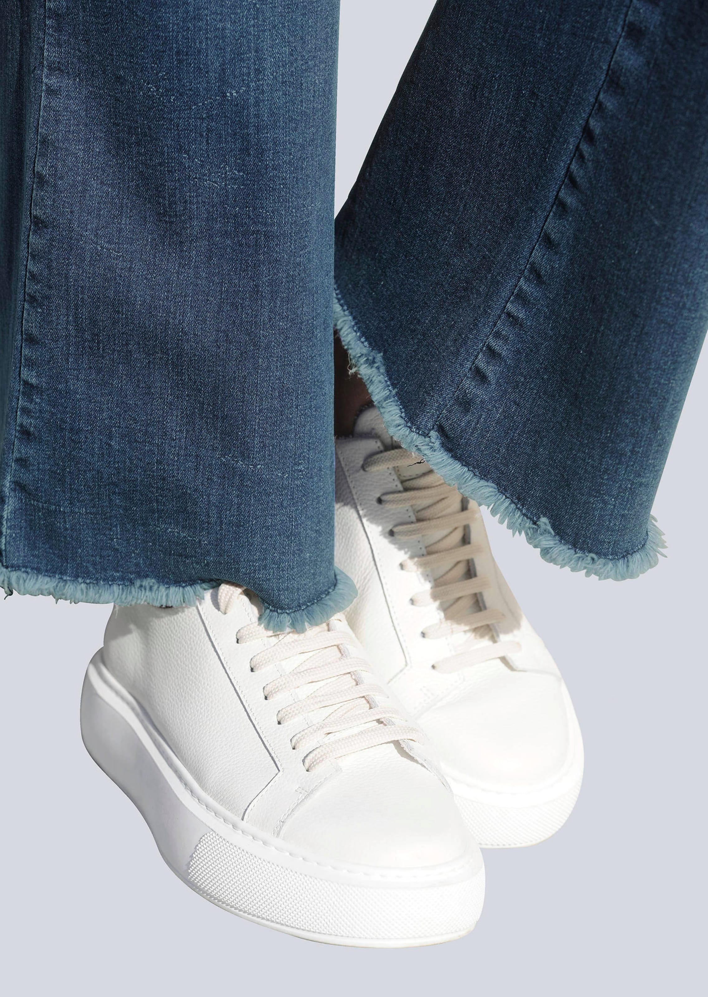 Jeans mit modisch weitem Bein