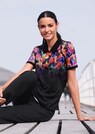 Classic polo shirt with floral accents thumbnail 6