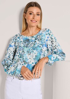 Blouse met ronde hals thumbnail 4