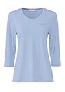 Shirt met ronde hals en 3/4-mouwen thumbnail 2
