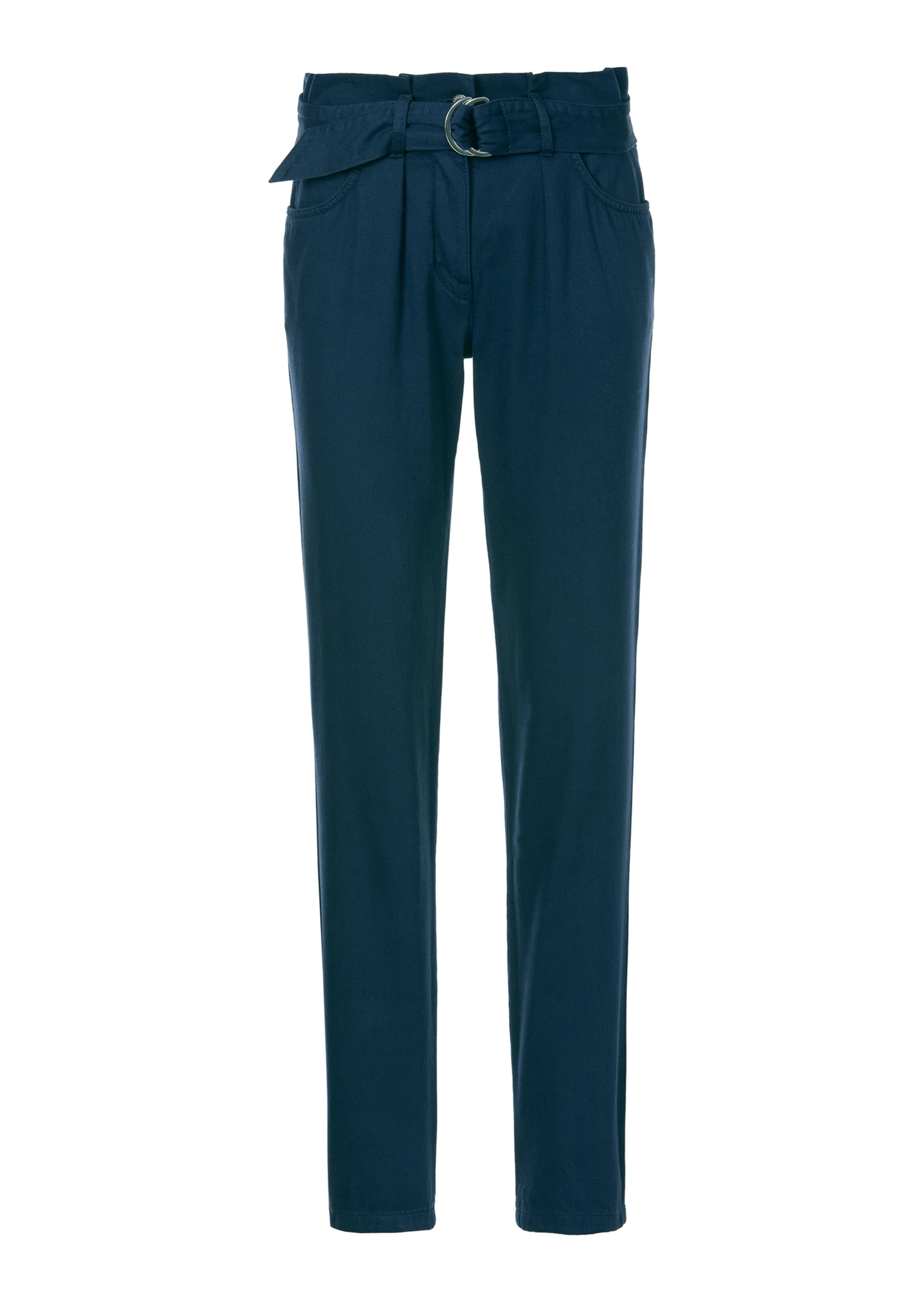 Jeans mit Falten