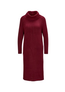 Strickkleid mit halsfernem Rollkragen thumbnail 6