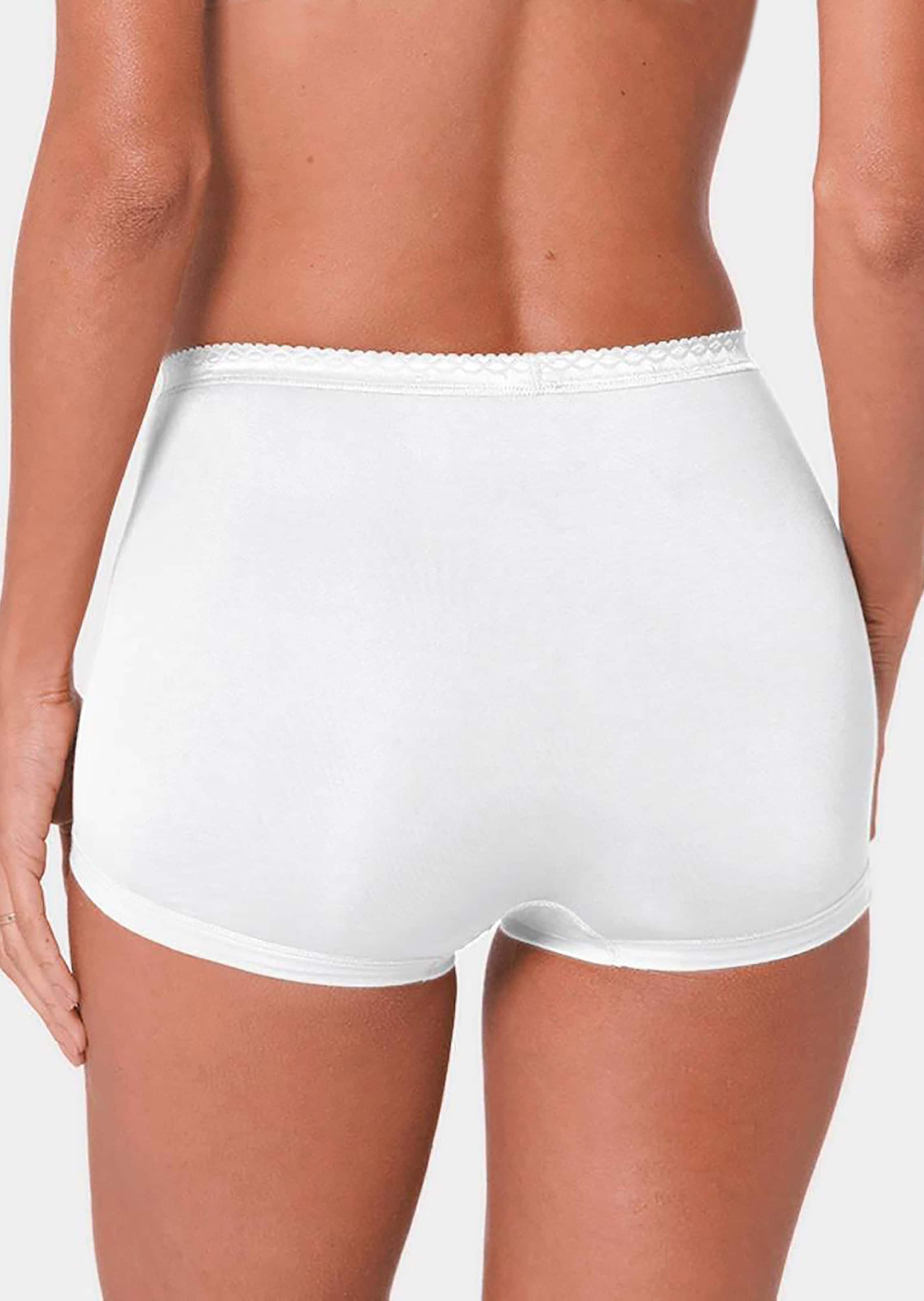 Slip gainant en coton - blanc - Gr. 48 de Goldner Fashion
