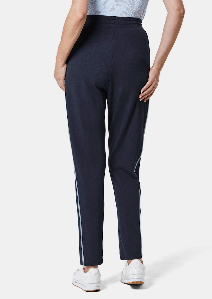 Bequeme Freizeithose mit Schlupfbund und Taschen