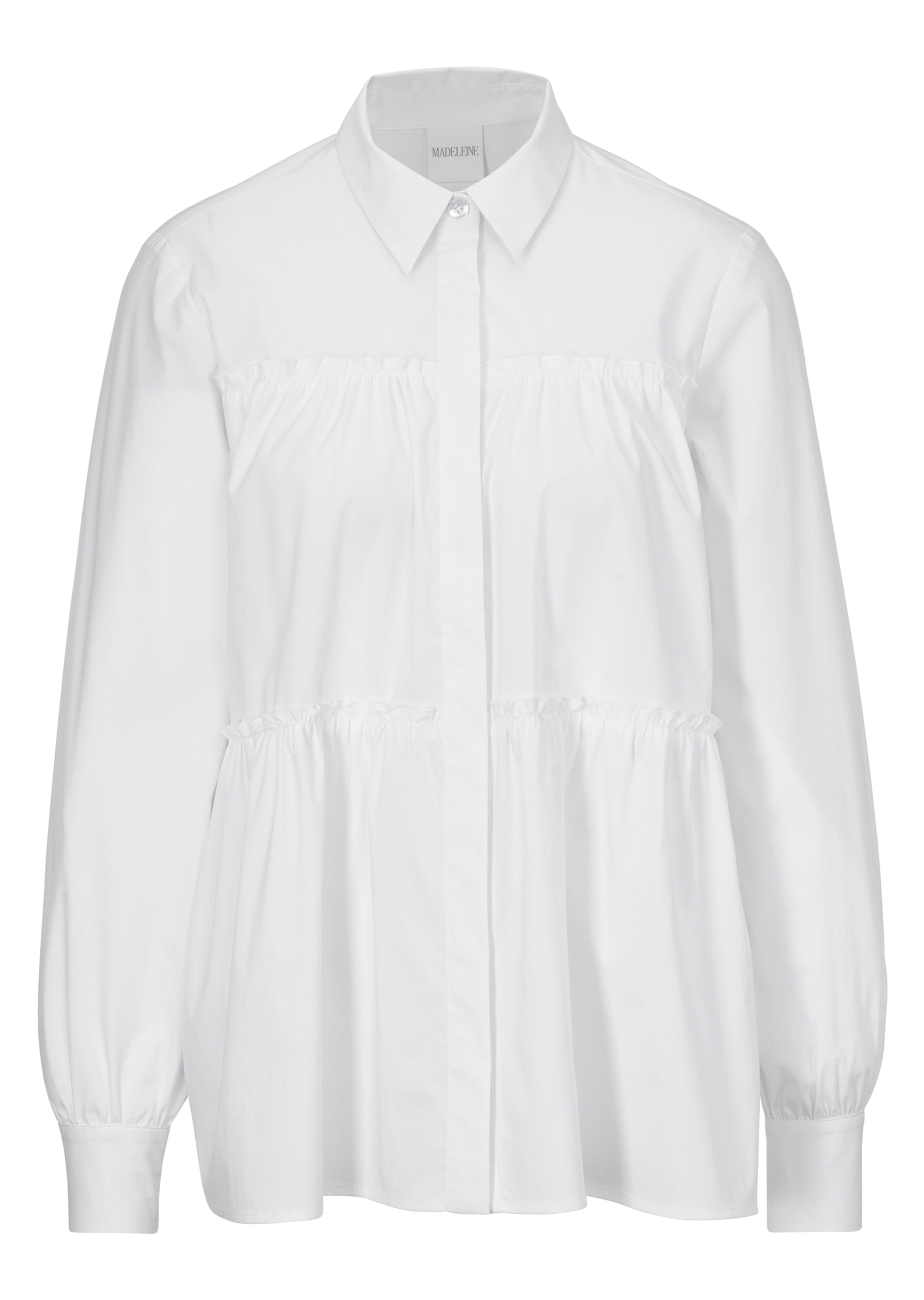Chemise coupe légèrement évasée