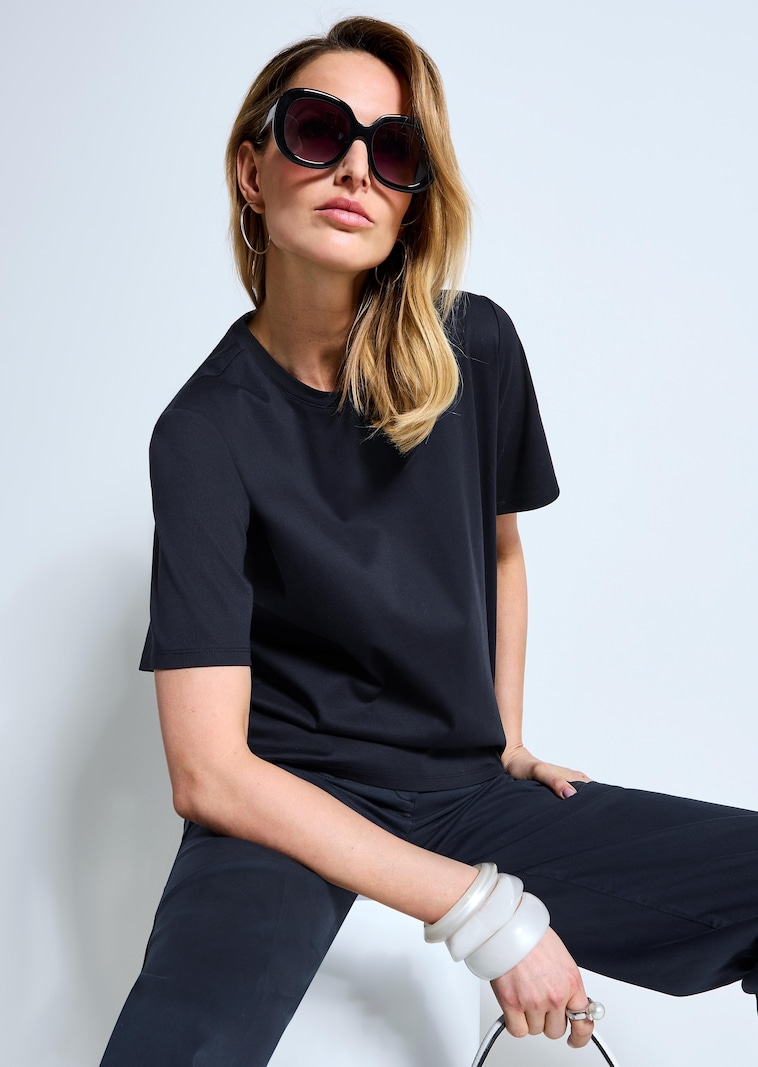 Katoenen shirt in comfort-fit