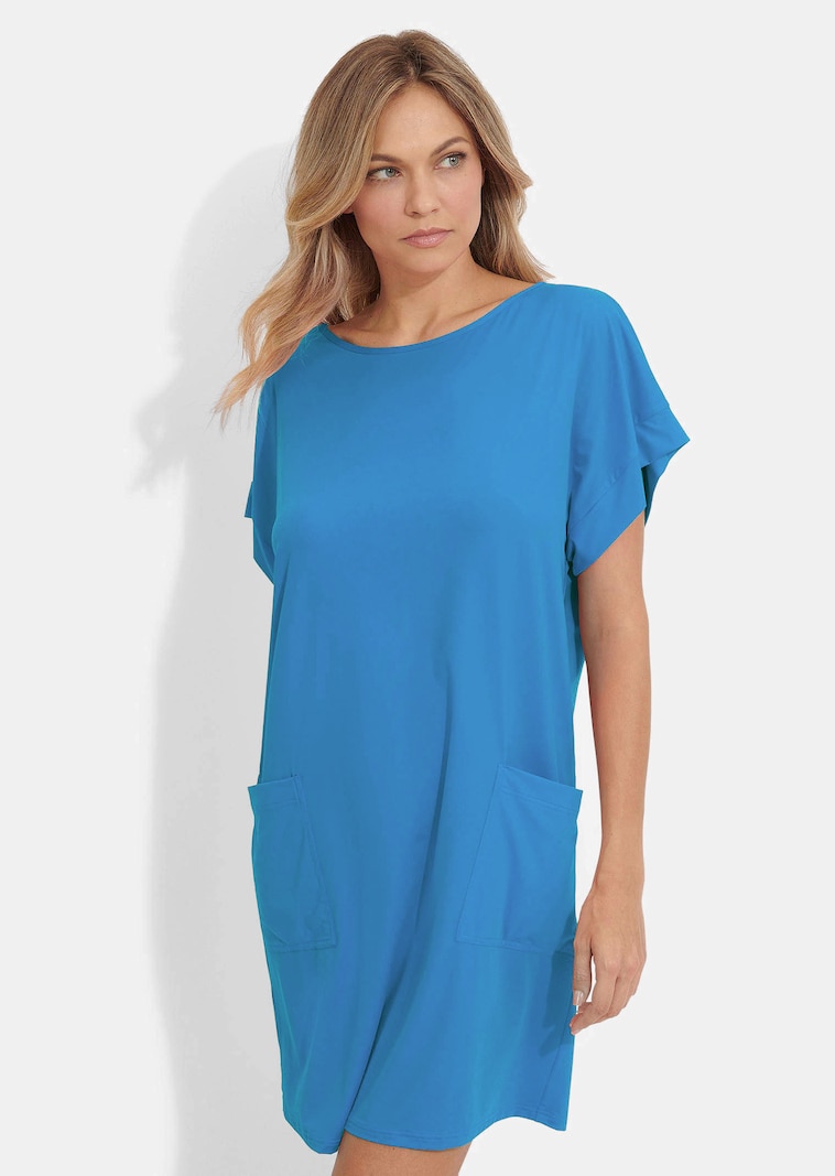 Legeres Strandkleid aus glatter Funktionsware