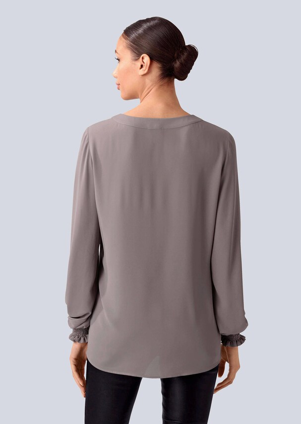 Bluse mit Bündchen am Ärmel 2