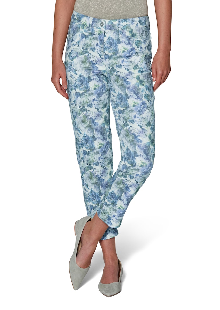 Hose mit Blumenmuster
