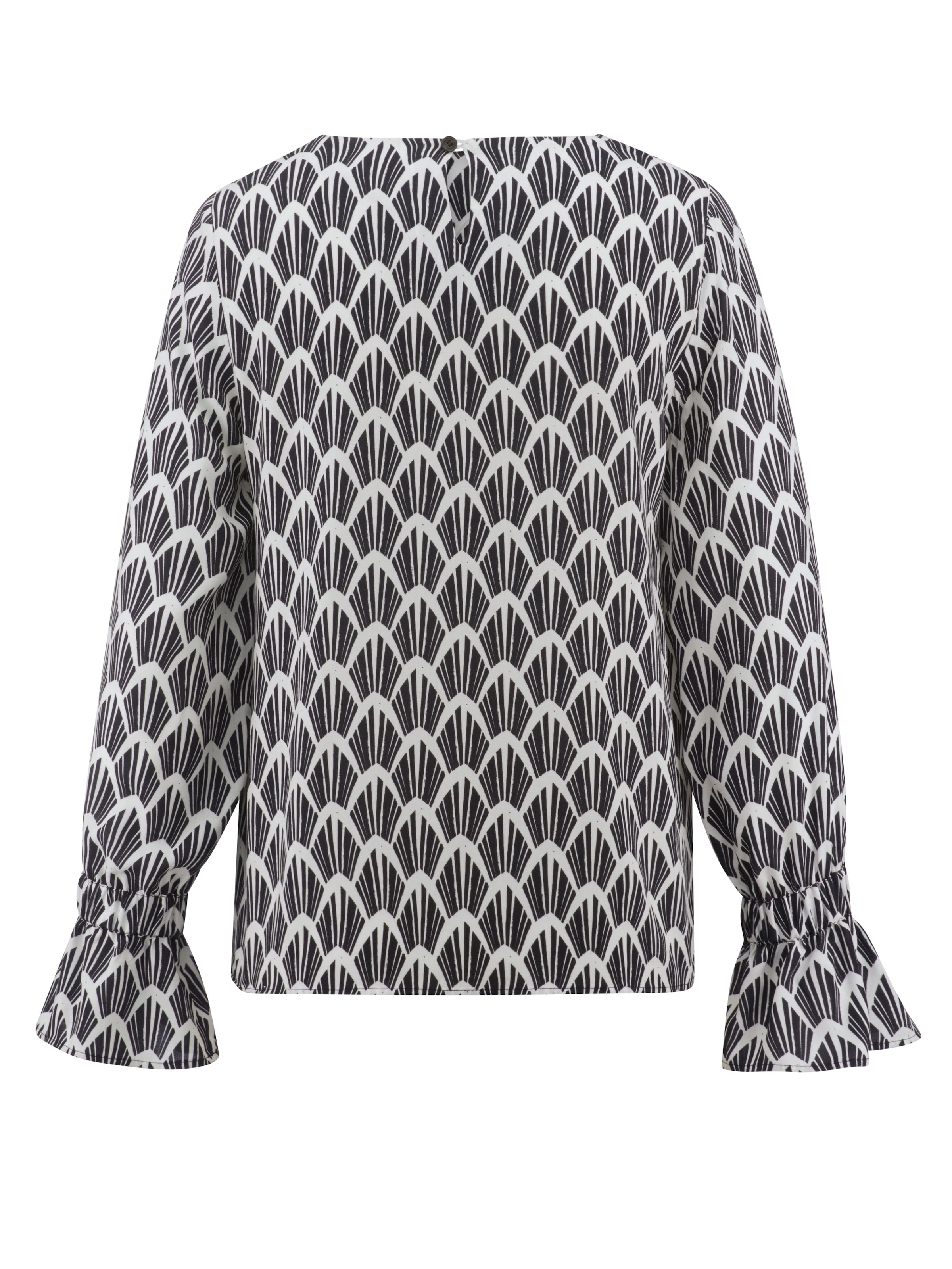 Bluse in Alloverprint