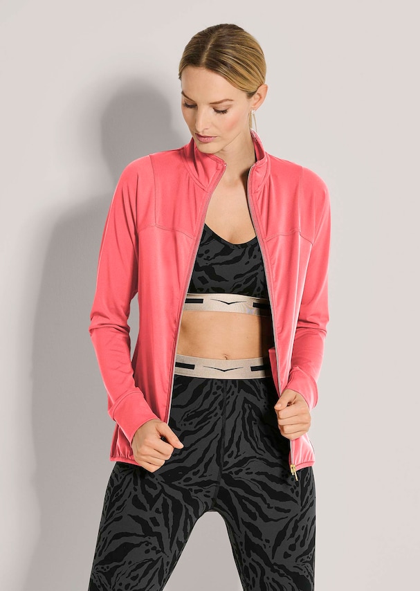 Funktionsjacke mit Reißverschluss