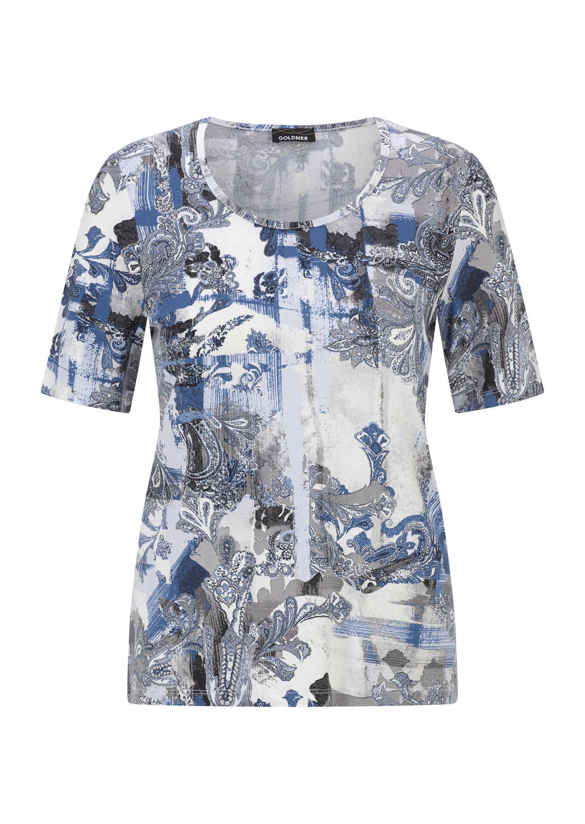 Shirt van viscose met vrouwelijke paisleyprint