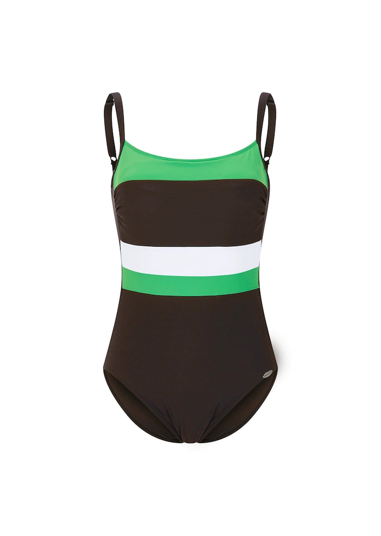 Badeanzug in sportiver Optik