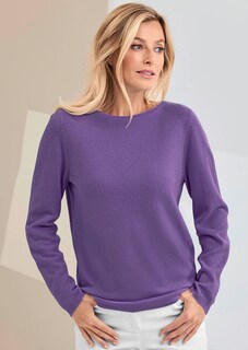 Pullover van kasjmier met boothals thumbnail 7