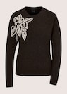 Strickpullover mit Blumenmotiv thumbnail 6