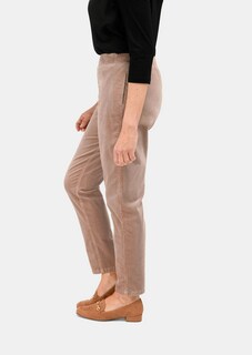 Corduroy broek met elastische tailleband thumbnail 4