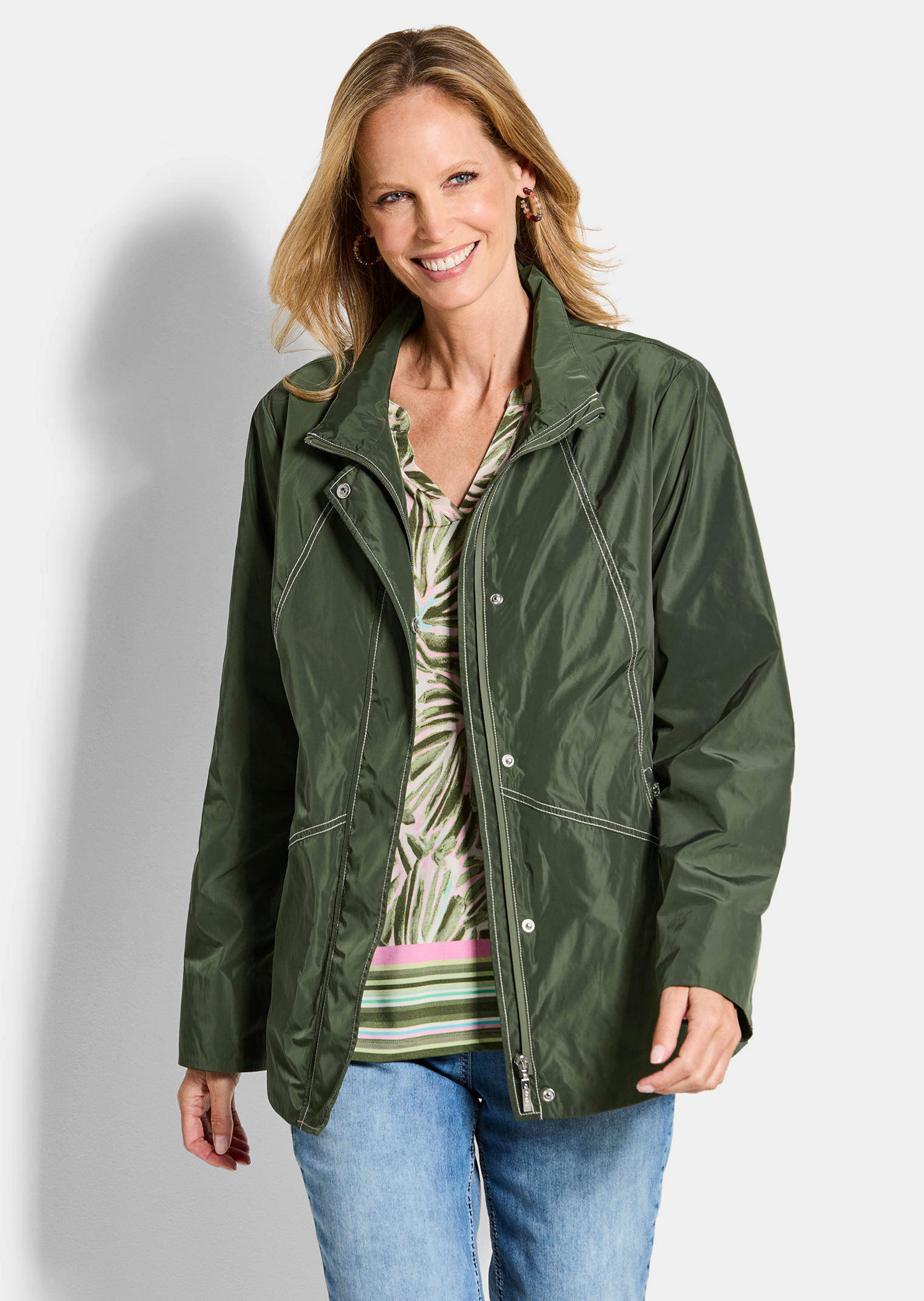 Wasserabweisende Regenjacke