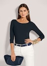 Shirt mit U-Boot-Ausschnitt thumbnail 4