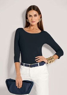 Shirt mit U-Boot-Ausschnitt thumbnail 4