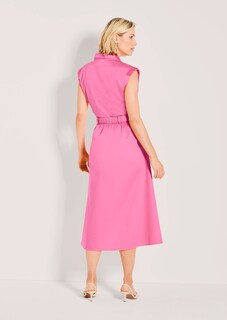 Ärmelloses Sommerkleid mit Raffungen thumbnail 3