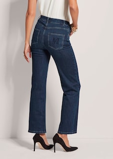 M-jeans in recht model met logo-borduursel thumbnail 3