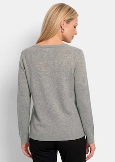 Pull en cachemire, aspect léopard thumbnail 3