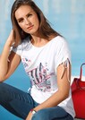 Elégant T-shirt avec motif à l'avant thumbnail 5
