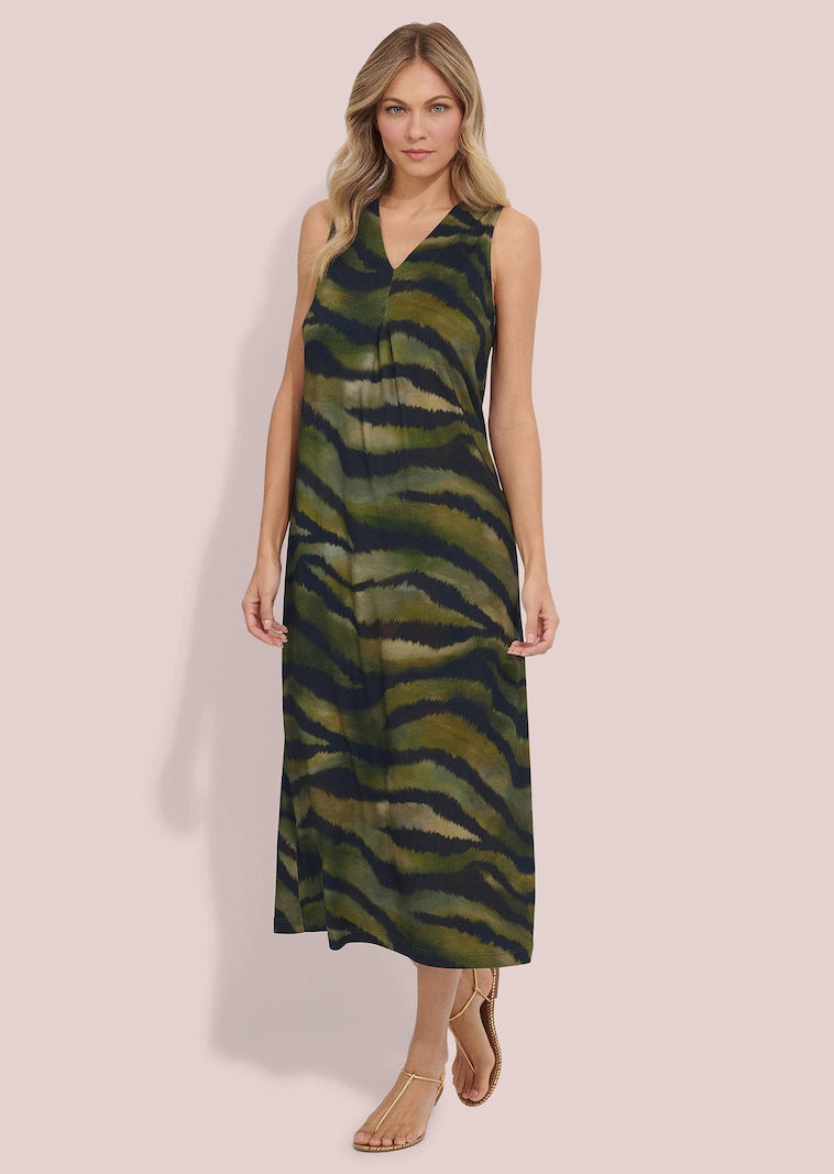 Freizeitkleid mit Animal Print