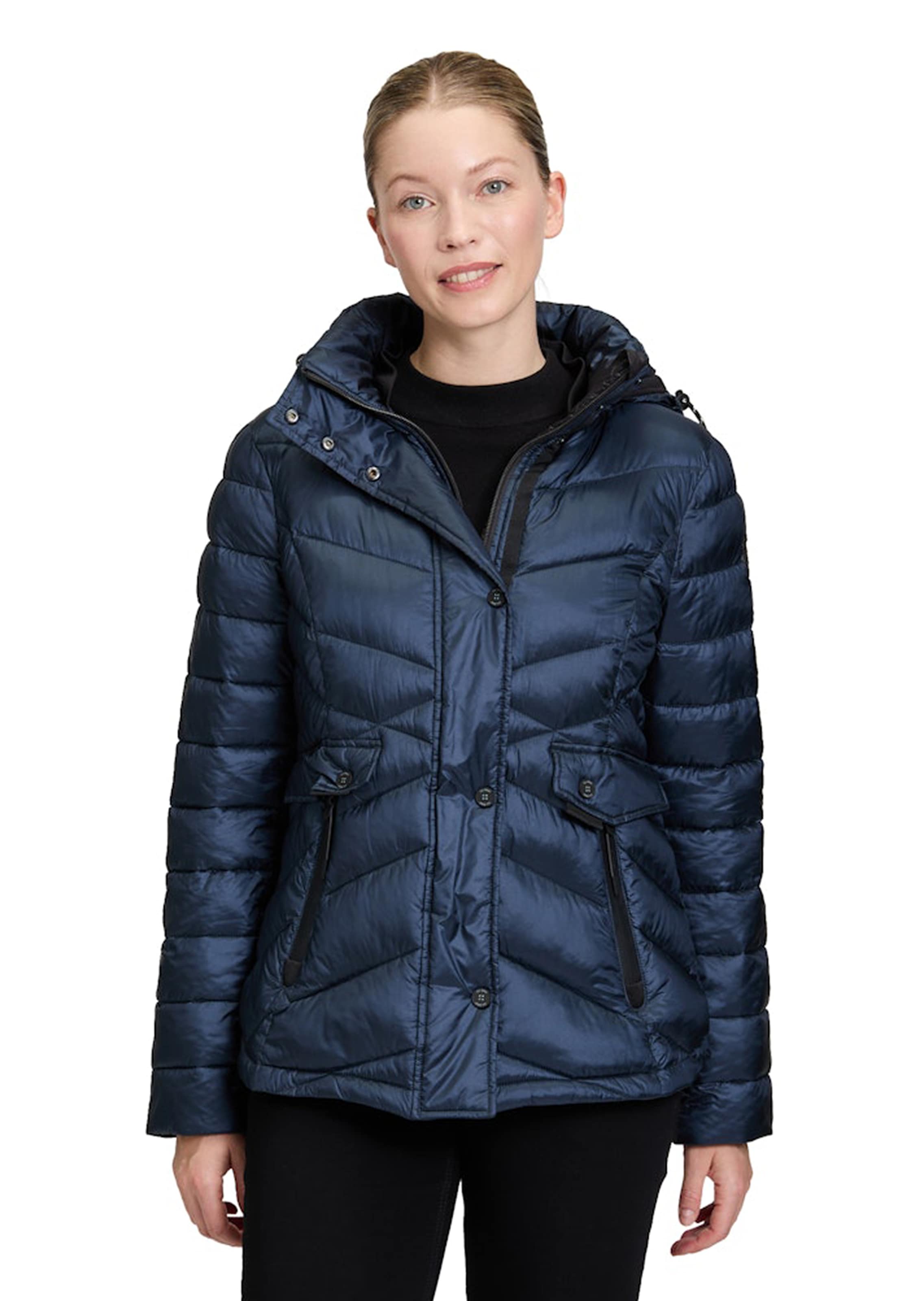 Dick wattierte Steppjacke aus Kunstdaune