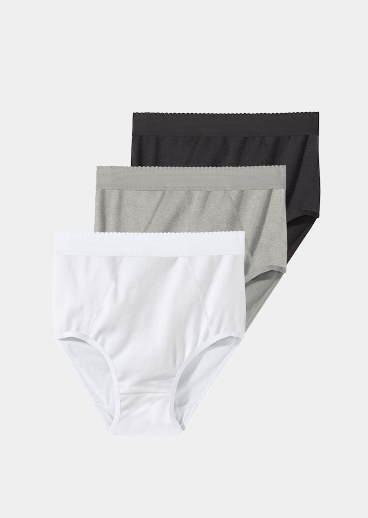 Lot de 7 slips ventre plat