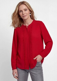 Blouse met ruches en biesjes thumbnail 2