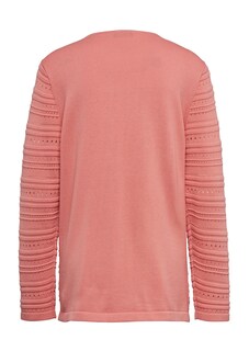 Pullover in Twinsetoptik mit feinem Ajour thumbnail 7
