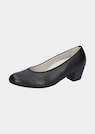Escarpins sobres en cuir nappa thumbnail 1