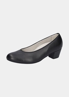 Escarpins sobres en cuir nappa thumbnail 1