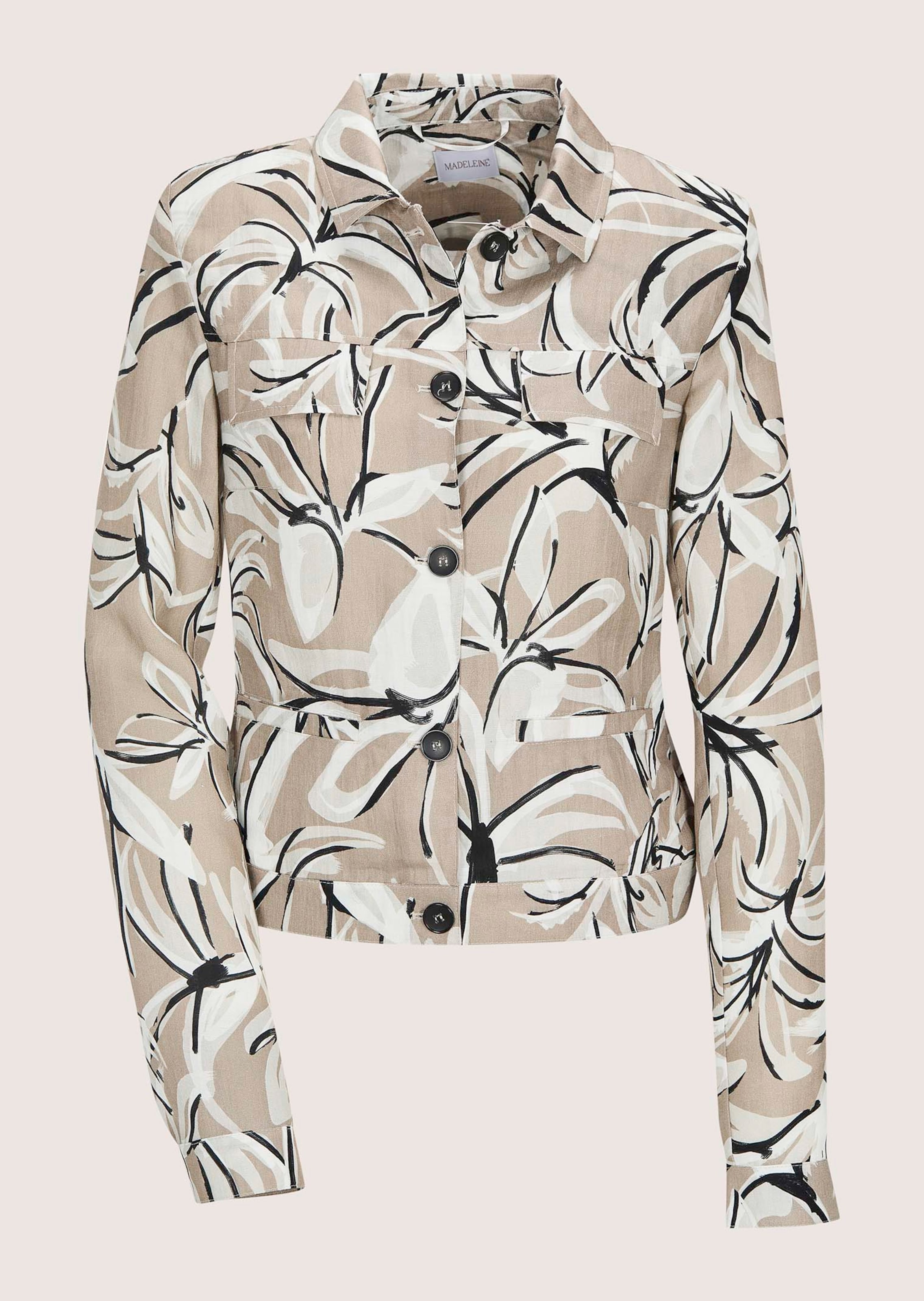 Leichter Blazer mit Leinen