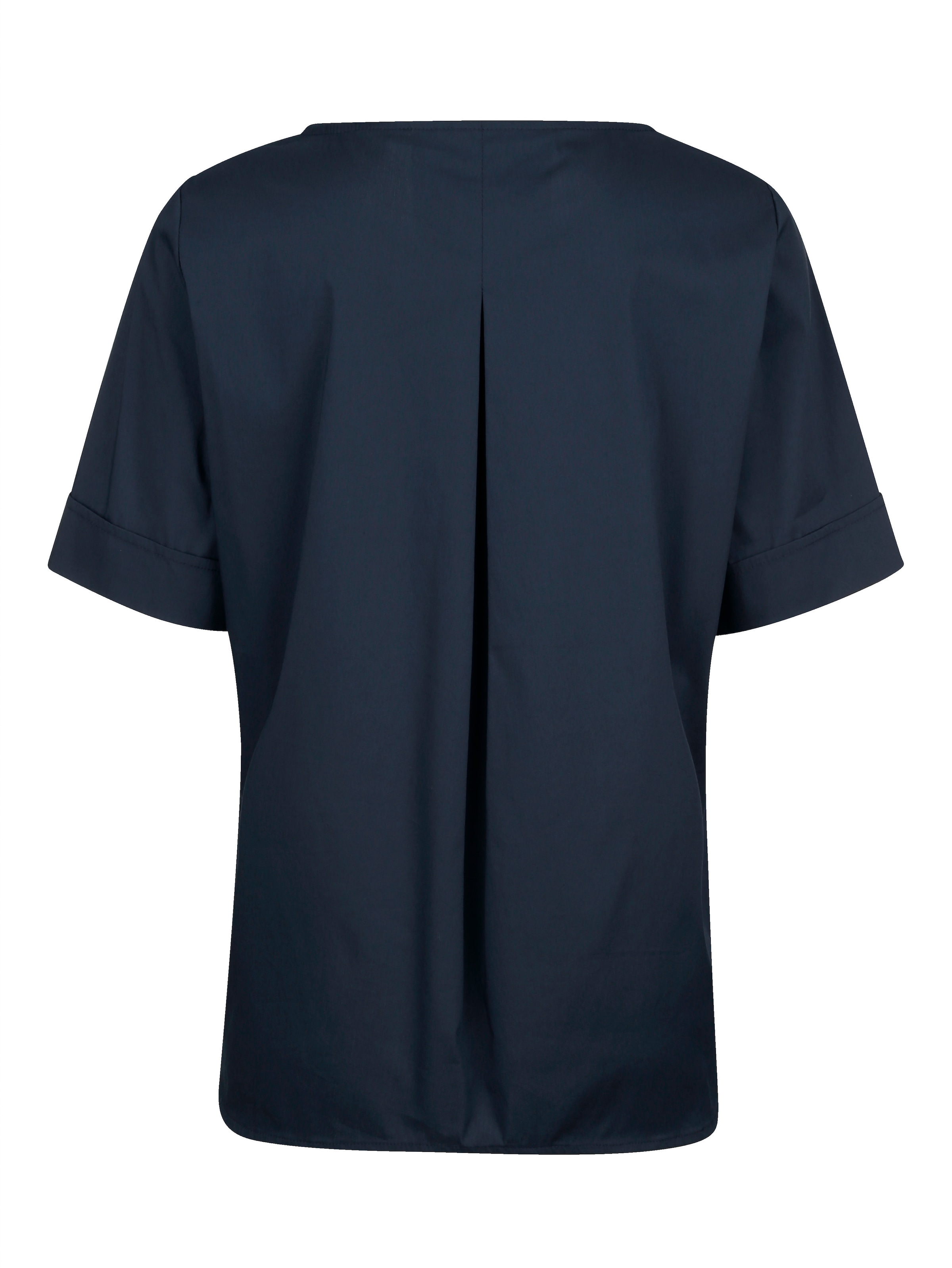 Bluse mit Vokuhilaeffekt