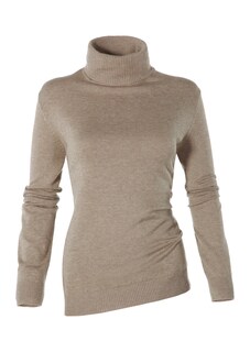 Pull en maille fine avec viscose et élasthanne thumbnail 1