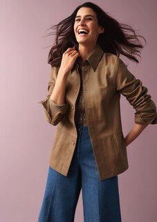 Lederhemd aus Lammnappa thumbnail 2