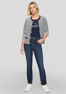 Shirtjacke aus Jersey mit Druckknöpfen thumbnail 2