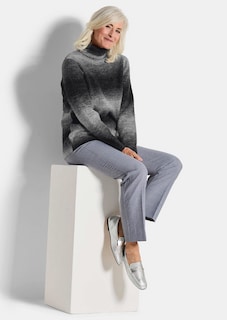 Rolkragenpullover mit Schurwolle thumbnail 4