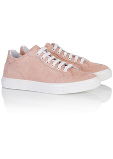 Schnürsneaker aus softem Veloursleder thumbnail 1