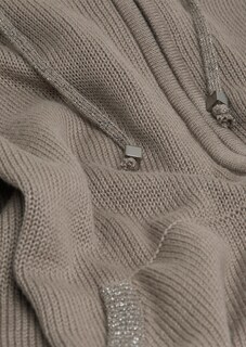 Weiche Strickjacke mit Kapuze und Reissverschluss thumbnail 4