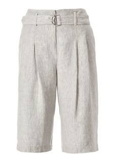 Highwaist-Bermuda in sommerlicher Leinenqualität thumbnail 1