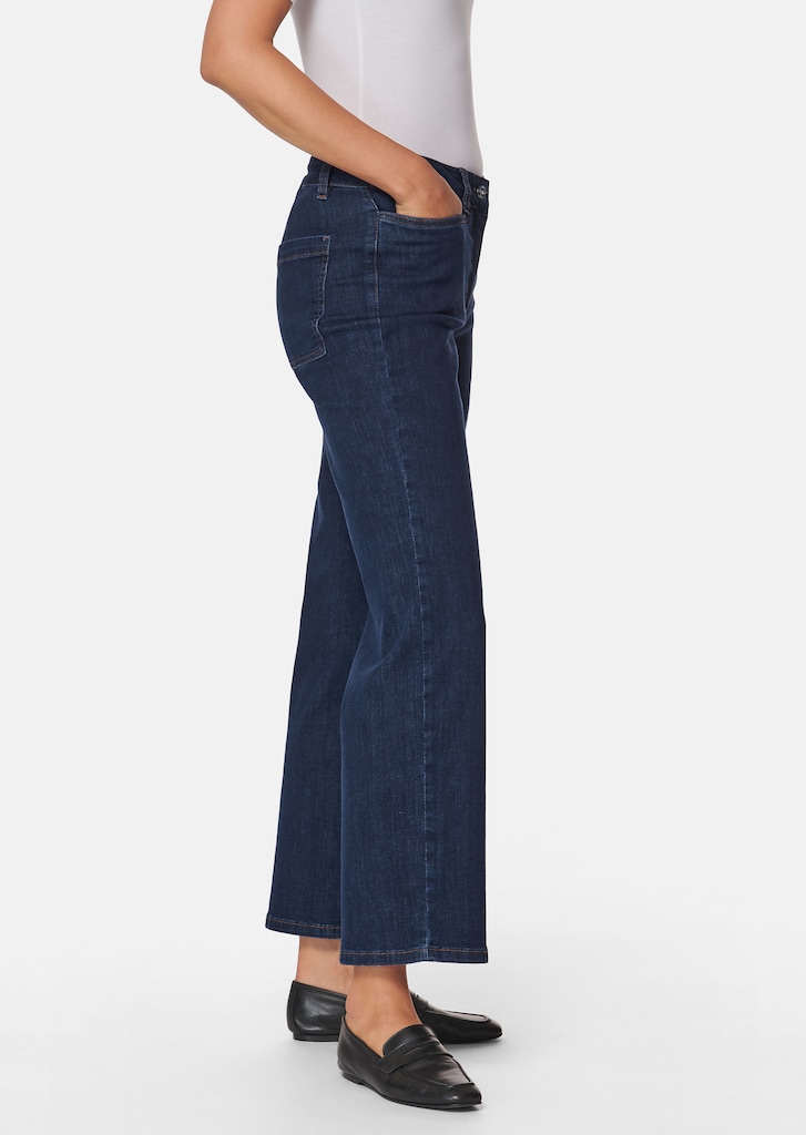 Jeans in modischer Culotte-Form 3