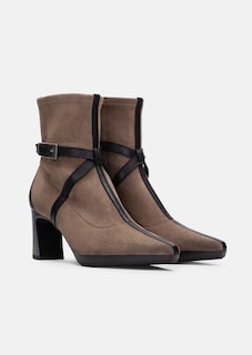 Stiefeletten in Wildleder-Optik thumbnail 2