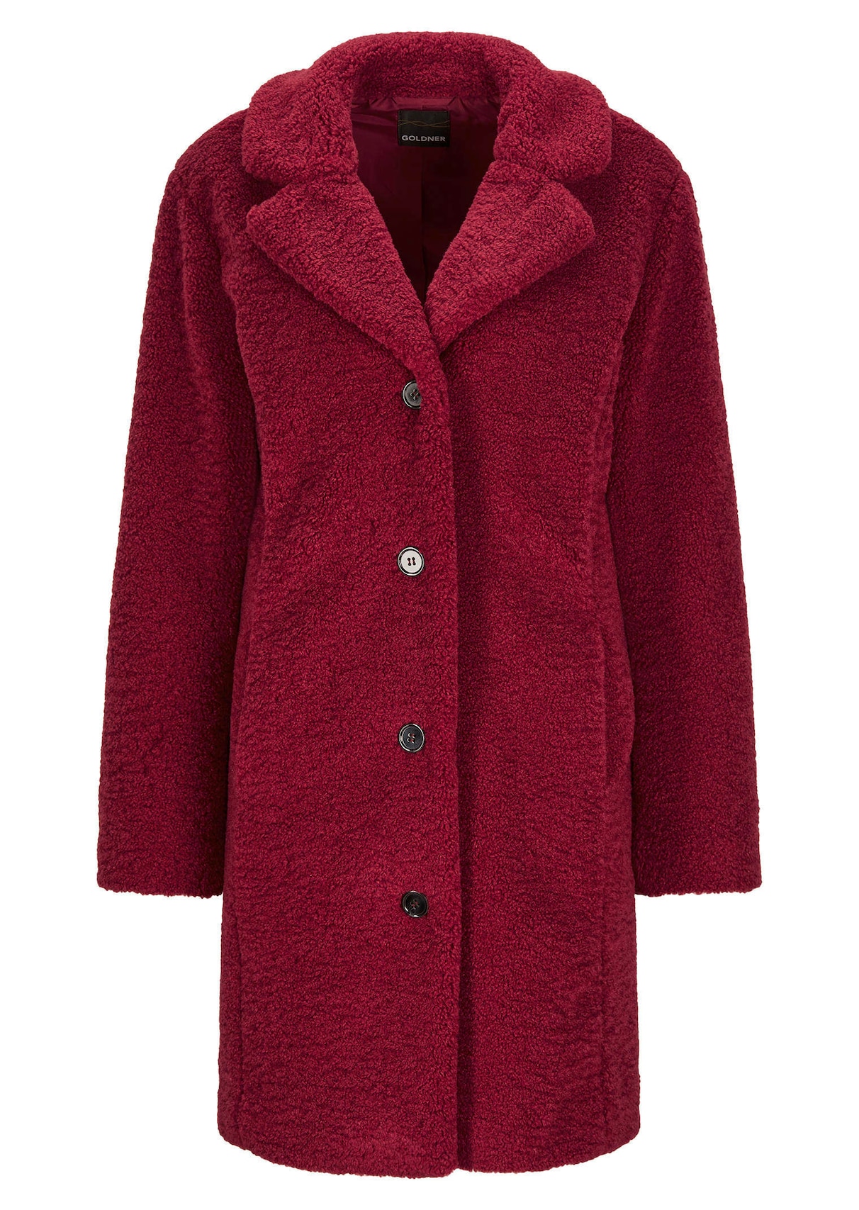 Teddy-Mantel aus weichem Plüsch